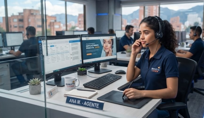 AGENTE CALL CENTER BOGOTA LASER