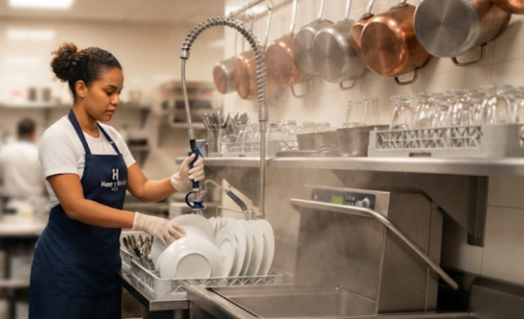 STEWARD AUXILIAR DE COCINA ​Hacer y Servir